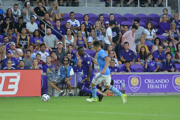 Orlando City Hosts Nyc Orlando City Stadium Orlando Florida May — Stock Fotó