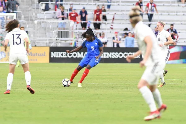 Fransa, 7 Mart 2018 tarihinde Orlando 'daki Orlando City Stadyumu' nda oynanan SheBelives Kupası 'nda Almanya ile karşı karşıya geldi.. 