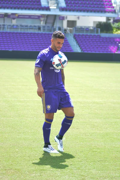 Orlando City SC, Dom Dwyer 'ı tanıtmak için bir basın toplantısı düzenledi..  
