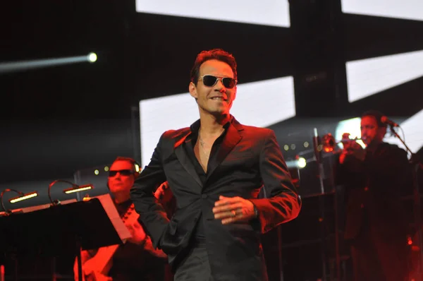 2014 Latin Singer Marc Anthony Performs Amway Center Orlando Florida — 스톡 사진