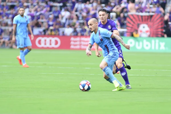 Orlando City Host New York City Orlando City Stadium Orlando — Fotografia de Stock