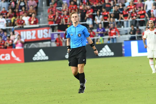 Flamengo Eintracht Frankfurt Orlando City Stadium Sábado Janeiro 2019 — Fotografia de Stock