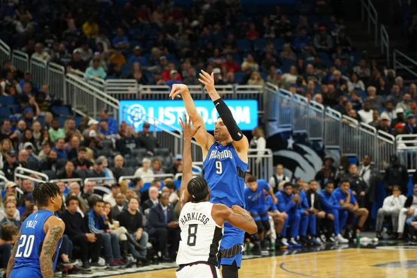 Orlando Magic Gastheer Van Lakers Het Amway Center Orlando Florida — Stockfoto