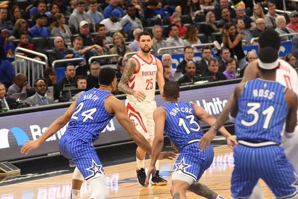 Orlando Magic Organiseert Houston Rockets Amway Arena Zondag Januari 2019 — Stockfoto