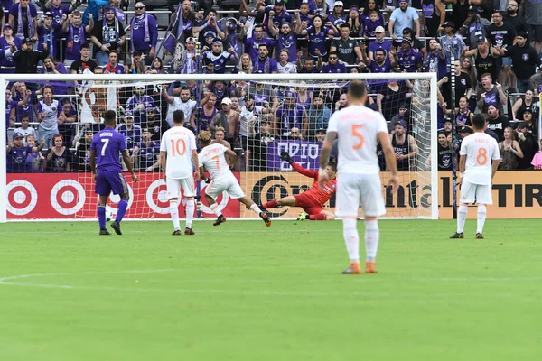 Orlando City Gastheer Atlanta United Orlando City Stadium Orlando Florida — Stockfoto