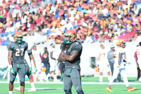 Florida Chřestýši Čelí Bethune Cookman Wildcats Durig Florida Classics Stadionu — Stock fotografie