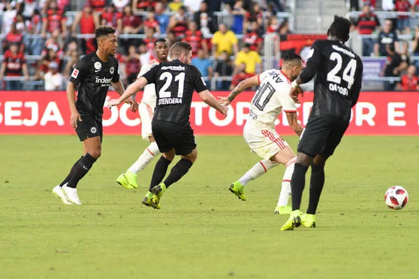 Flamengo Gegen Eintracht Frankfurt Samstag Januar 2019 Orlando City Stadium — Stockfoto