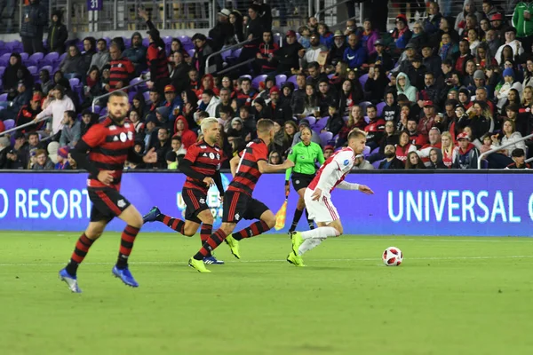 Ajax Flemengo Allo Orlando City Stadium Giovedì Gennaio 2019 — Foto Stock