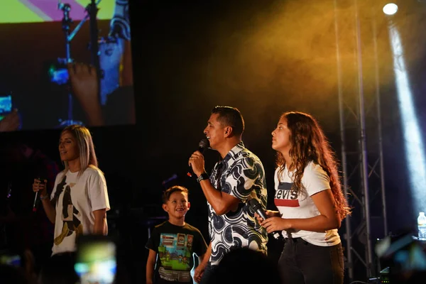 Miel San Marcos grubu 28 Temmuz 2019 tarihinde Tampa Florida 'daki Iglesia de Dios Pentecostal' da sahne almaktadır..  