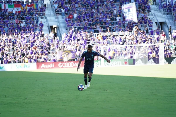 Orlando City SC 20 Nisan 2019 'da Orlando City Stadyumu' nda Vancouver Whitecaps 'a ev sahipliği yapıyor. Fotoğraf: Marty Jean-Louis