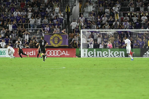 Orlando City Värd För Sporting Kansas Exploria Stadium Onsdagen Den — Stockfoto