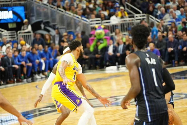 Orlando Magic Φιλοξενεί Τους Lakers Στο Amway Center Στο Orlando — Φωτογραφία Αρχείου