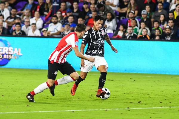 Corinthians Psv Eindhoven Lors Coupe Floride Orlando City Stadium Janvier — Photo