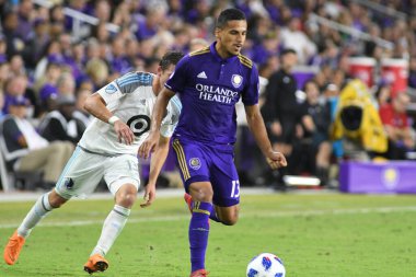 Orlando City SC, 10 Mart 2018 'de Orlando City Stadyumu' nda Minnesota United FC 'ye ev sahipliği yaptı..  
