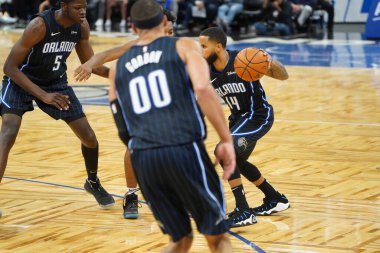 Orlando Magic, Orlando, Florida 'daki sezon açılışında Cleveland Cavaliers' ı Amway Center 'da ağırlıyor..