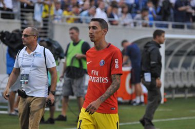 Paris Saint-Germain, Tottenham Hotspur 'a karşı 22 Temmuz 2017' de Orlando Florida 'daki Citrus Bowl' da.  