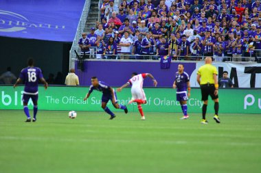 Orlando City SC, 18 Haziran 2016 'da Orlando Florida' daki Camp World Stadyumu 'nda San Jose Depremleri' ne ev sahipliği yaptı..