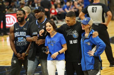 Orlando Magic 30 Aralık 2019 tarihinde Orlando, Florida 'daki Amway Center' da Atlanta Hawks 'a ev sahipliği yaptı.