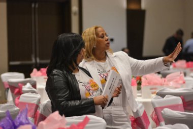 24 Mart 2018 'de Las Vegas Nevada' da Stellar Ödülleri haftası boyunca Gospel Yıldızları Kadınları.