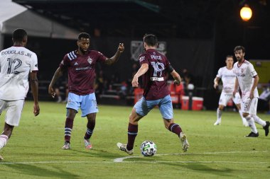 Real Salt Lake, 12 Temmuz 2020 'de Orlando Florida' da düzenlenen MLS Sırt Turnuvası sırasında Colorado Rapids ile karşı karşıya.