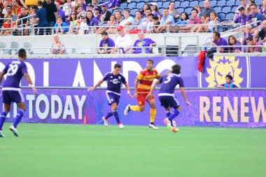 Orlando City SC, 29 Haziran 2016 'da Orlando Florida' daki Kamp Dünyası Stadyumu 'nda Fort Lauderdale Strikers' a ev sahipliği yaptı..