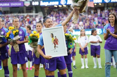Orlando Pride 20 Temmuz 2019 tarihinde Florida Exploria Stadyumu 'nda Sky Blue FC' ye ev sahipliği yaptı..