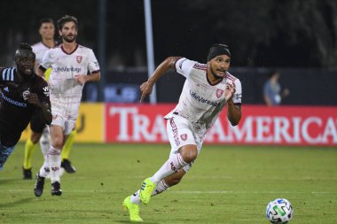 Real Salt Lake, 12 Temmuz 2020 'de Orlando Florida' da düzenlenen MLS Sırt Turnuvası sırasında Colorado Rapids ile karşı karşıya.
