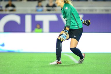 Orlando Pride 26 Ağustos 2016 'da Orlando Florida' daki Camp World Stadyumu 'nda Washington Spirit' e ev sahipliği yaptı..  