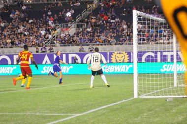 Orlando City SC, 29 Haziran 2016 'da Orlando Florida' daki Kamp Dünyası Stadyumu 'nda Fort Lauderdale Strikers' a ev sahipliği yaptı..