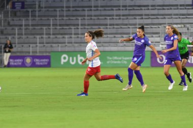 Orland Pride, 25 Ağustos 2018 'de Orlando Florida' daki Exploria Stadyumu 'nda Chicago Red Stars' a ev sahipliği yapıyor..  