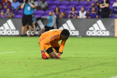 Orlando City 26 Temmuz 2018 'de Florida Exploria Stadyumu' nda NYC FC 'ye ev sahipliği yaptı. Fotoğraf: Marty Jean-Louis