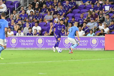 Orlando City 26 Temmuz 2018 'de Florida Exploria Stadyumu' nda NYC FC 'ye ev sahipliği yaptı. Fotoğraf: Marty Jean-Louis