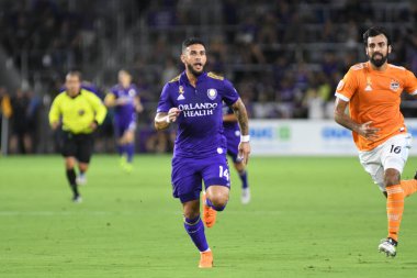 Orlando City SC, 22 Eylül 2018 'de Florida Exploria Stadyumu' nda Houston Dynamo 'yu ağırladı..