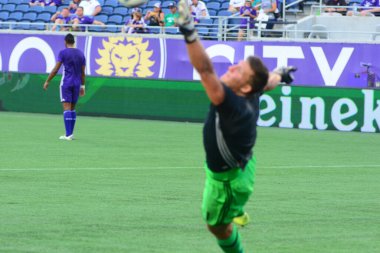 Orlando City, 24 Ağustos 2016 'da Orlando Florida' daki Kamp Dünyası Stadyumunda Toronto FC 'ye ev sahipliği yaptı.