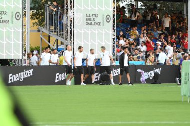 30 Temmuz 2019 'da Orlando Florida' da Disney 'in Vahşi Spor Dünyası' nda MLS All-Star Yetenek Yarışması. 