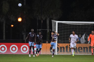 Real Salt Lake, 12 Temmuz 2020 'de Orlando Florida' da düzenlenen MLS Sırt Turnuvası sırasında Colorado Rapids ile karşı karşıya.