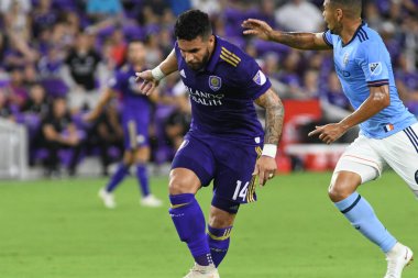 Orlando City 26 Temmuz 2018 'de Florida Exploria Stadyumu' nda NYC FC 'ye ev sahipliği yaptı. Fotoğraf: Marty Jean-Louis