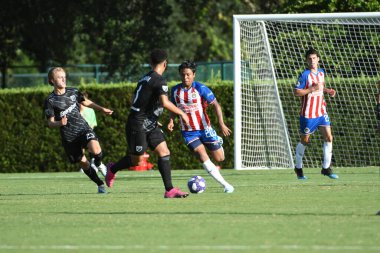 30 Temmuz 2019 'da Orlando Florida' daki Disney 'in Vahşi Spor Dünyası' nda düzenlenen MLS Allstar Haftası sırasında MLS Homegrown oyunu.