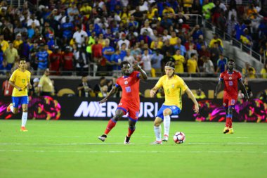 Brezilya, 8 Haziran 2016 tarihinde Orlando Florida 'daki Copa America Centenario' da Haiti ile karşılaştı..