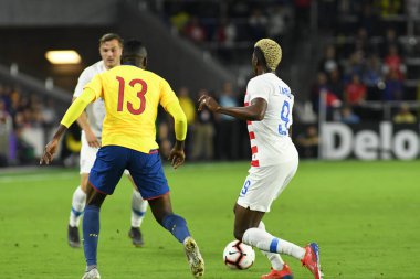 ABD Erkekler Milli Takımı 21 Mart 2019 'da Orlando City Stadyumu' nda Ekvador Milli Takımı 'na ev sahipliği yaptı.. 