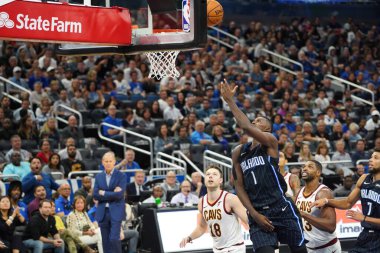 Orlando Magic, Orlando, Florida 'daki sezon açılışında Cleveland Cavaliers' ı Amway Center 'da ağırlıyor..