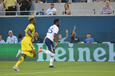 Paris Saint-Germain, Tottenham Hotspur 'a karşı 22 Temmuz 2017' de Orlando Florida 'daki Citrus Bowl' da. 