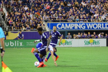 Orlando City, 24 Ağustos 2016 'da Orlando Florida' daki Kamp Dünyası Stadyumunda Toronto FC 'ye ev sahipliği yaptı..