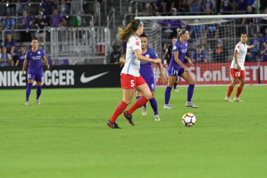 Orland Pride, 25 Ağustos 2018 'de Orlando Florida' daki Exploria Stadyumu 'nda Chicago Red Stars' a ev sahipliği yapıyor..  