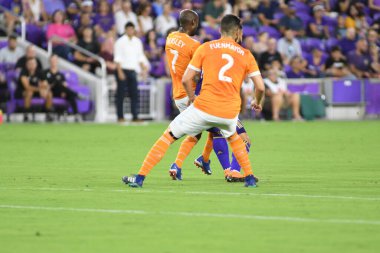 Orlando City SC, 22 Eylül 2018 'de Florida Exploria Stadyumu' nda Houston Dynamo 'yu ağırladı..