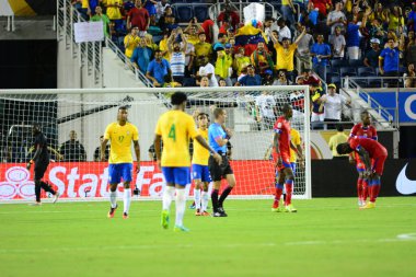 Kosta Rika, Copa America Centenario sırasında Paraguay ile Orlando Florida 'daki Dünya Kampı Stadyumu' nda karşılaştı..  