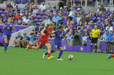 Orlando Pride, 23 Eylül 2017 'de Orlando City Stadyumu' nda Portland Thorns 'a ev sahipliği yaptı.. 