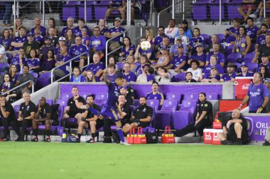 Orlando City SC, 22 Eylül 2018 'de Florida Exploria Stadyumu' nda Houston Dynamo 'yu ağırladı..
