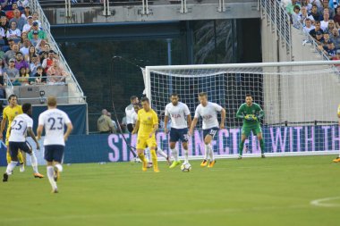 Paris Saint-Germain, Tottenham Hotspur 'a karşı 22 Temmuz 2017' de Orlando Florida 'daki Citrus Bowl' da. 
