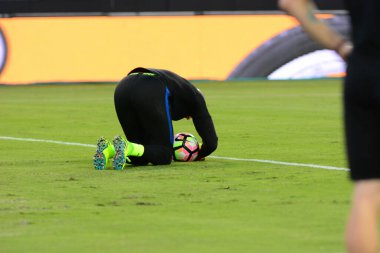 ABD Futbol Takımı 6 Eylül 2016 'da Jacksonville Florida EverBank Field' da Trinidad & Tobago 'ya ev sahipliği yaptı..